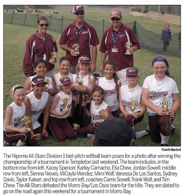 Clipping from Santa Maria Times